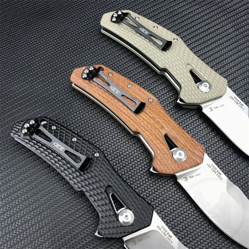 Zt 0308 Outdoor EDC Tactical Hunting Knives Camping Survival Tool Folding Pocket Knife